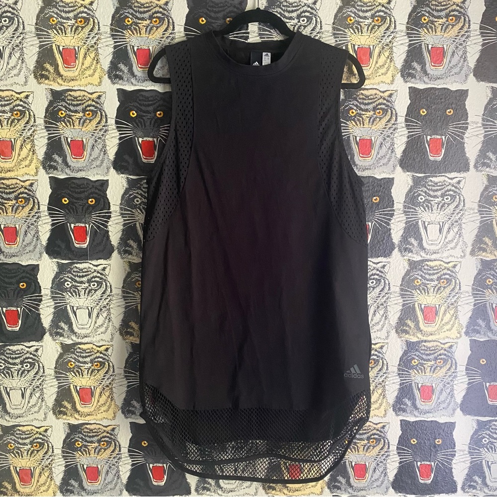 Adidas Mesh Tank Dress Size Medium
